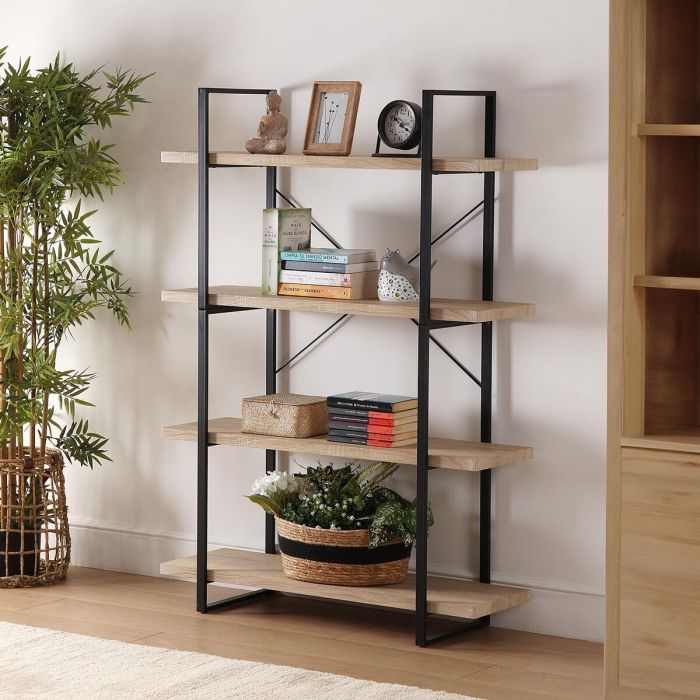 Estantería Versa HELSINKI 33 x 141,5 x 100 cm 4 Estantería Versa HELSINKI 33 x 141,5 x 100 cm 4