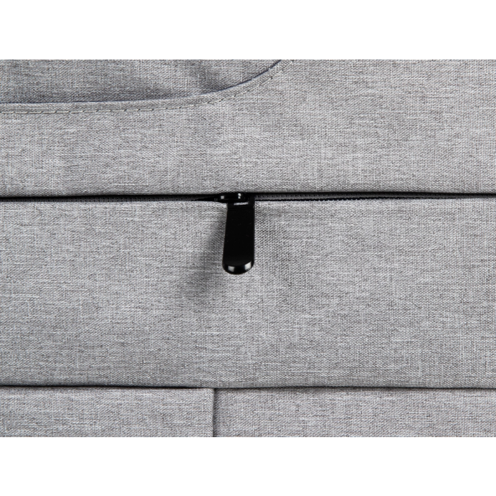 Q-connect Funda para Portátil 15,6'' con Asas Retractiles, Cremallera y 3 Bolsillos Exteriores, Gris 8
