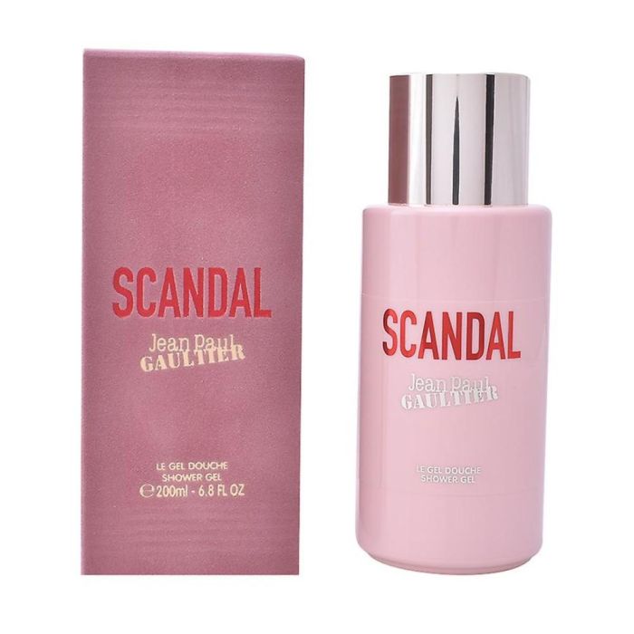 Jean Paul Gaultier SCANDAL Gel de Ducha Perfumado para Mujer, con Cautivadora Fragancia Chipre Floral, Hidratante, Todo Tipo de Pieles 200 ml