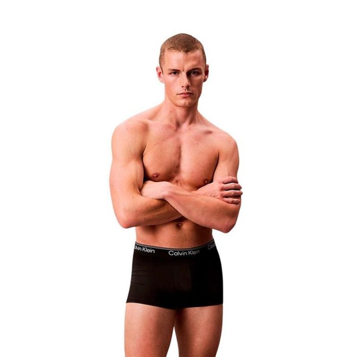 Bóxer de Hombre Calvin Klein Negro 3 Piezas S 1