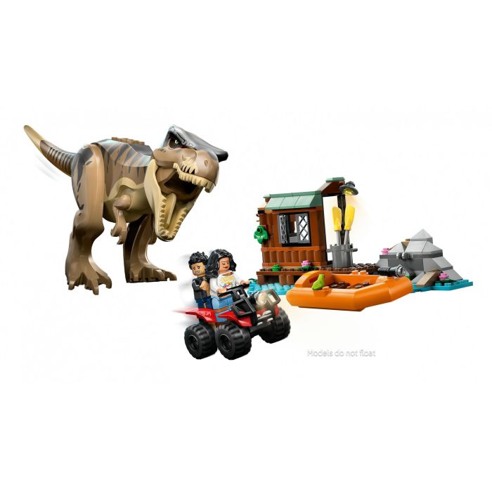 LEGO 76975 Jurassic World Huida del T.Rex por el Río - Juego de Construcción 199 Piezas para Niños +5 Años 7 LEGO 76975 Jurassic World Huida del T.Rex por el Río - Juego de Construcción 199 Piezas para Niños +5 Años 7