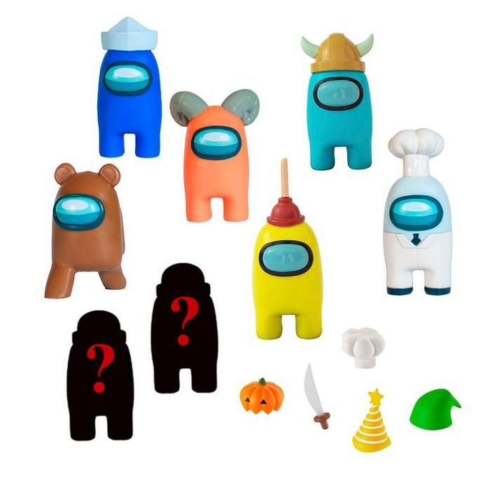 Set de Figuras Among Us Serie 2 Pack Deluxe 1 Set de Figuras Among Us Serie 2 Pack Deluxe 1
