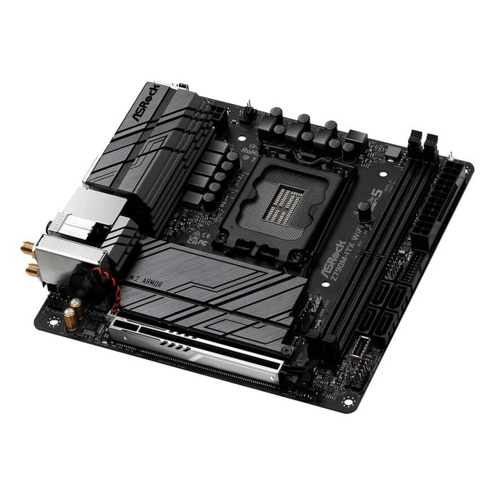 ASRock Z790M-ITX Wifi Placa Base Mini ITX, Intel Z790, LGA 1700, DDR5, Wi-Fi 6E 3
