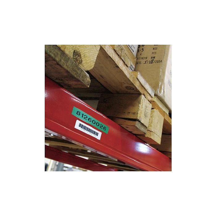 DYMO Cinta LM D1 12mmx7m Negro/verde 12