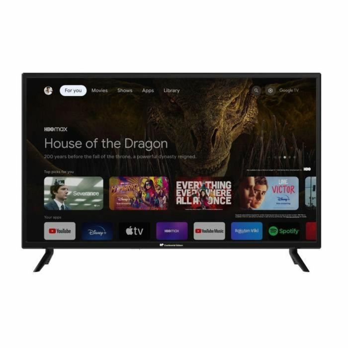 CONTINENTAL EDISON - CELED32SGHD24B6 - TV LED - 32'' (80 cm) - 1366x768 - SMART - 3xHDMI - 2xUSB CONTINENTAL EDISON - CELED32SGHD24B6 - TV LED - 32'' (80 cm) - 1366x768 - SMART - 3xHDMI - 2xUSB