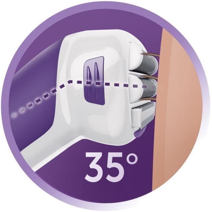 Navaja REMINGTON Wet & Dry femenina - Hipoalergénica - Recargable 2 Navaja REMINGTON Wet & Dry femenina - Hipoalergénica - Recargable 2