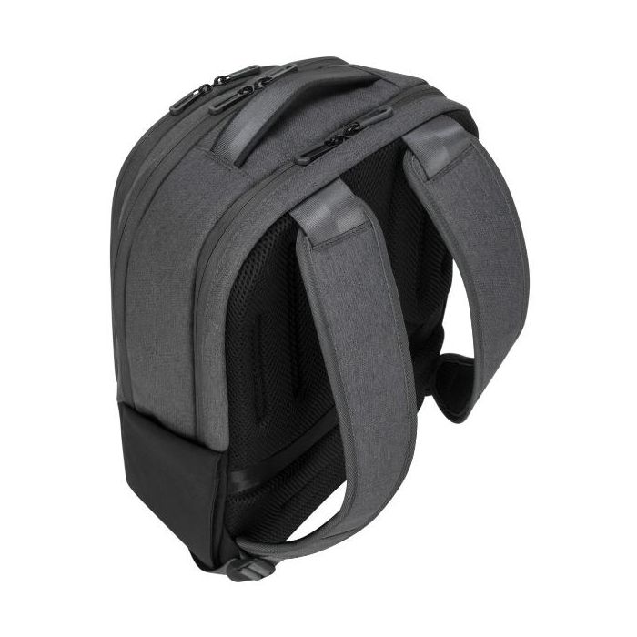 Targus Hero Backpack Ecosmart Mochila para portátil 15.6" Gris Material ECO 300 Cremallera 5