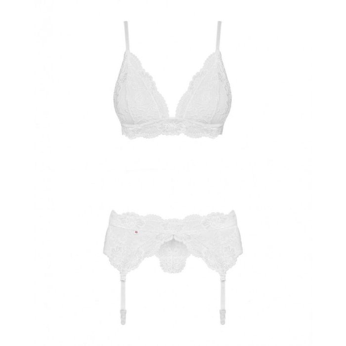 Conjunto de Lencería con Encaje Obsessive 810-SEG-2 S/M 2 Conjunto de Lencería con Encaje Obsessive 810-SEG-2 S/M 2