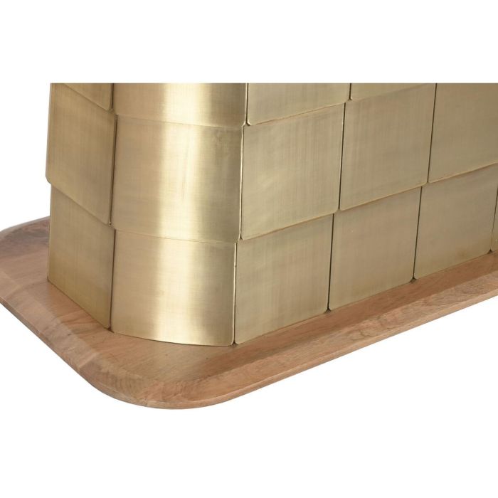 Mesa Comedor Glam DKD Home Decor Dorado 110 x 76 x 210 cm 2 Mesa Comedor Glam DKD Home Decor Dorado 110 x 76 x 210 cm 2