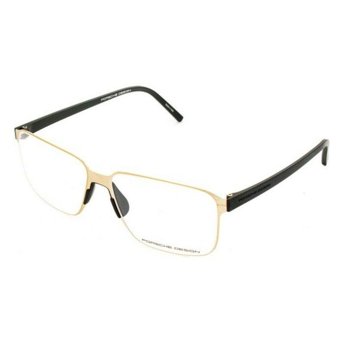 Montura de Gafas Hombre Porsche P8313-B Dorado Ø 55 mm Montura de Gafas Hombre Porsche P8313-B Dorado Ø 55 mm