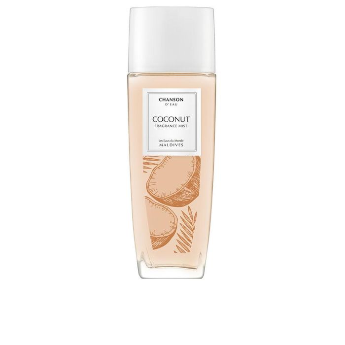Chanson D'Eau Coconut Bruma Corporal Perfumada para Mujer 75 ml - Aroma de Agua de Coco, Pera y Sándalo Chanson D'Eau Coconut Bruma Corporal Perfumada para Mujer 75 ml - Aroma de Agua de Coco, Pera y Sándalo