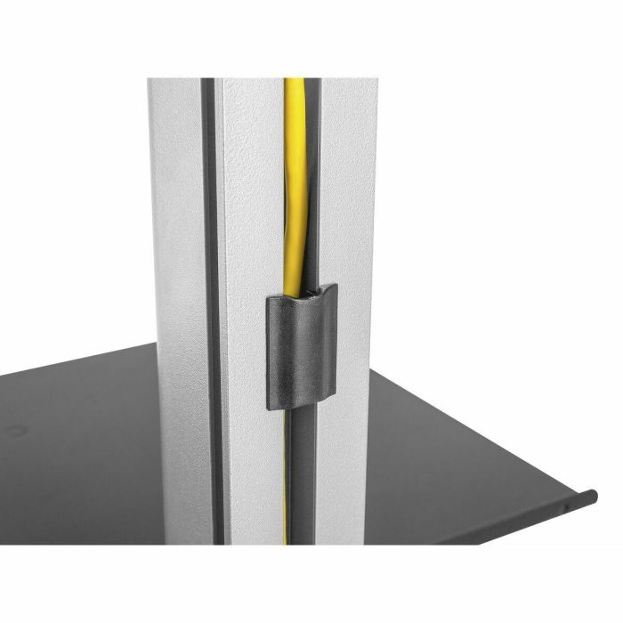 Equip Soporte TV Suelo a Techo 650621 | Carga 30kg VESA 600x400 | Giro 360º | Altura Ajustable con Estante | Sin Taladro 9 Equip Soporte TV Suelo a Techo 650621 | Carga 30kg VESA 600x400 | Giro 360º | Altura Ajustable con Estante | Sin Taladro 9