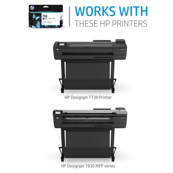 HP DesignJet T730 Cartucho Cian Nº728