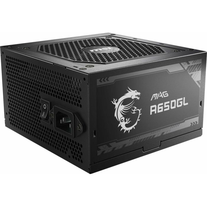 MSI MAG A650GL unidad de fuente de alimentación 650 W 20+4 pin ATX ATX Negro 2