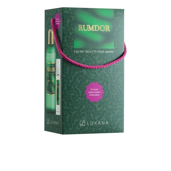 Set de Perfume Hombre Luxana RUMDOR EDT 2 Piezas Set de Perfume Hombre Luxana RUMDOR EDT 2 Piezas