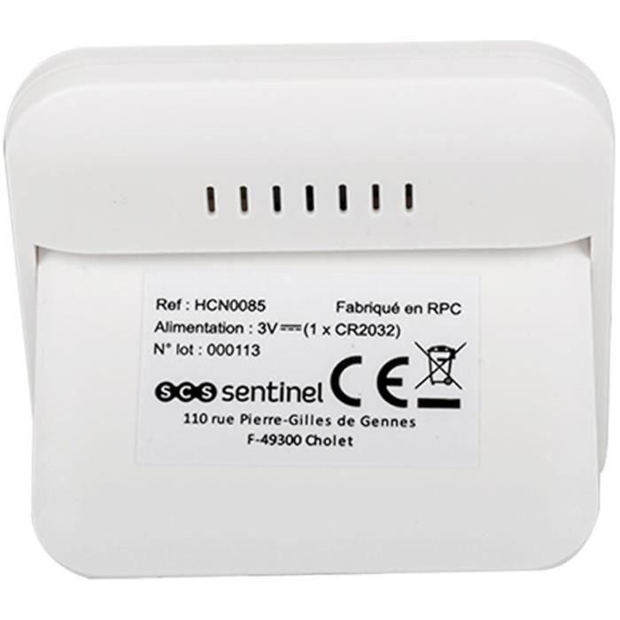 Termómetro-higrómetro - SCS SENTINEL - ThermoHygro - Interior - Muestra hora, alarma, humedad y temperatura 5 Termómetro-higrómetro - SCS SENTINEL - ThermoHygro - Interior - Muestra hora, alarma, humedad y temperatura 5