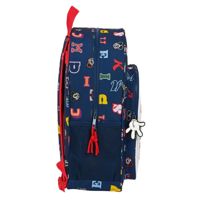 Mochila Escolar Mickey Mouse Clubhouse Only one Azul marino 33 x 42 x 14 cm 2 Mochila Escolar Mickey Mouse Clubhouse Only one Azul marino 33 x 42 x 14 cm 2