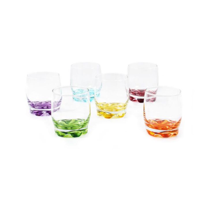 Lav Set 6 Vasos Agua 290cc Coral ø7x7x9cm (8 Cajas) 4