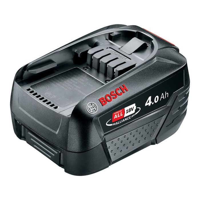 Bosch Batería 4.0Ah 18V P4A 5001519 - Li-ion, Carga Rápida, Compatible con Varias Marcas 0 Bosch Batería 4.0Ah 18V P4A 5001519 - Li-ion, Carga Rápida, Compatible con Varias Marcas 0