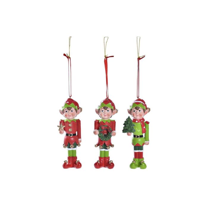 Adorno Navideño DKD Home Decor Resina Elfo (5 x 4 x 14 cm) (3 Unidades) Adorno Navideño DKD Home Decor Resina Elfo (5 x 4 x 14 cm) (3 Unidades)