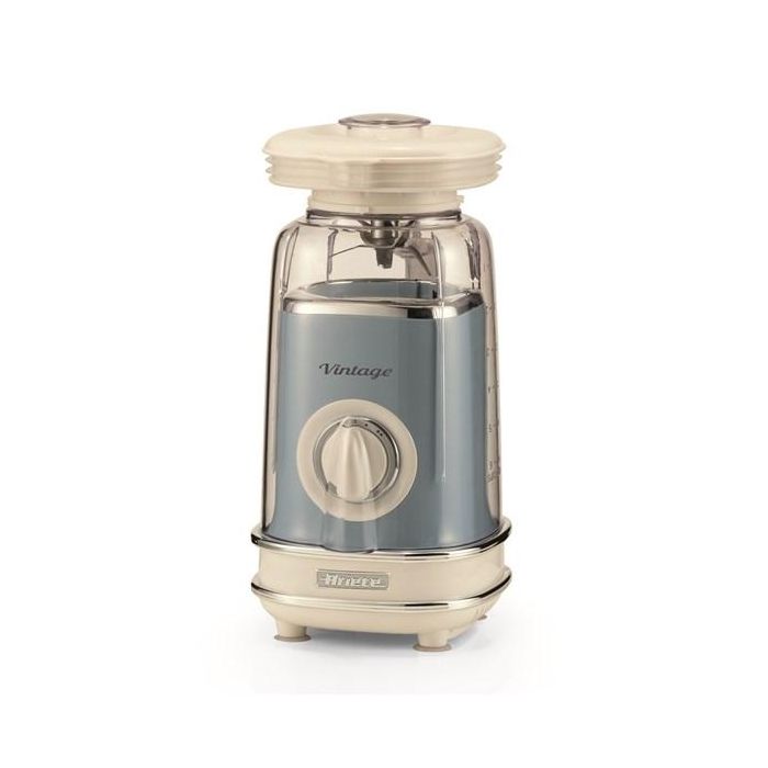 Ariete 568/15 Batidora de Vaso Vintage Azul con Jarra de 1.5L y 6 Cuchillas de Acero Inoxidable 2 Ariete 568/15 Batidora de Vaso Vintage Azul con Jarra de 1.5L y 6 Cuchillas de Acero Inoxidable 2