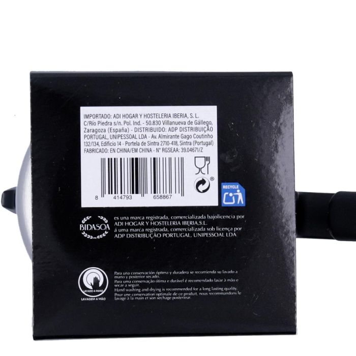 Cafetera Aluminio y Acero Tribeca Bidasoa 3 Tazas Cafetera Aluminio y Acero Tribeca Bidasoa 3 Tazas