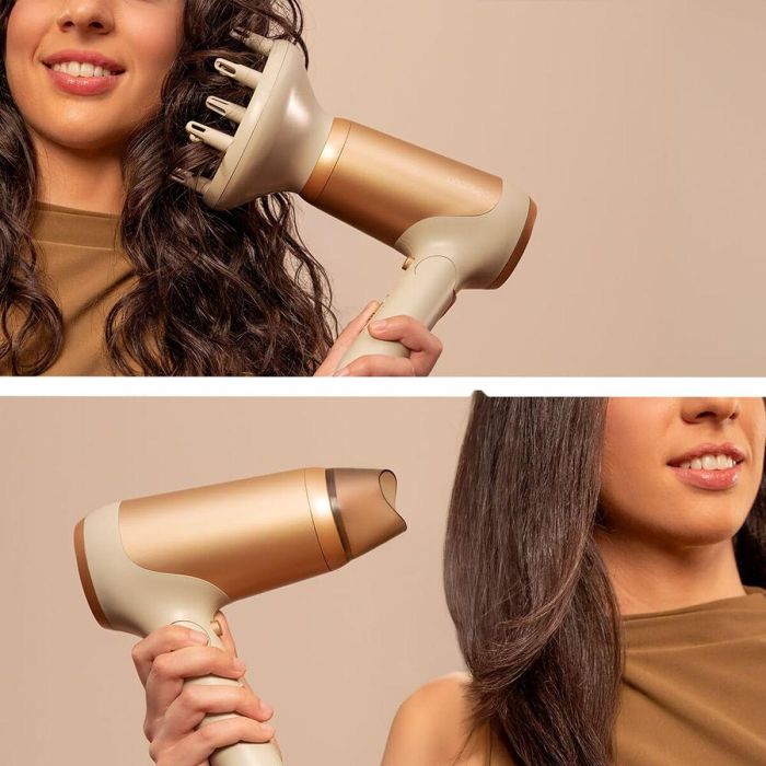 Secador de Pelo Cecotec IoniCare Power&Go Heaven 2400 W Champán 5 Secador de Pelo Cecotec IoniCare Power&Go Heaven 2400 W Champán 5
