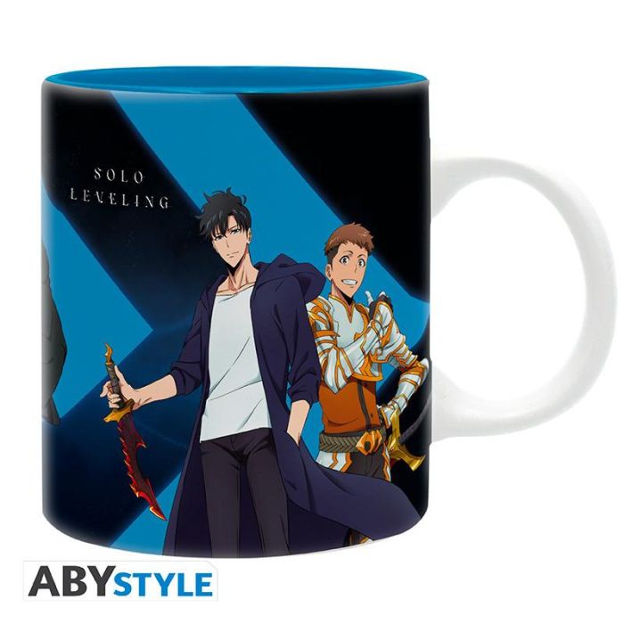 ABYstyle Taza Solo Leveling 320 ml - Licencia Oficial Anime Manga, Cerámica Alta Calidad, Apta para Microondas y Lavavajillas ABYstyle Taza Solo Leveling 320 ml - Licencia Oficial Anime Manga, Cerámica Alta Calidad, Apta para Microondas y Lavavajillas