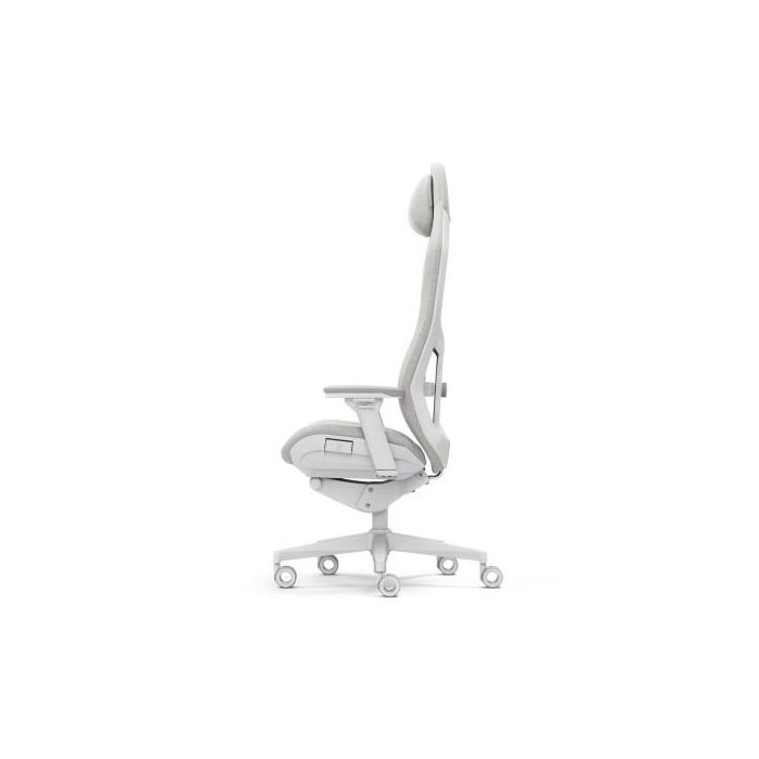 Fractal Design FD-CH-RE1F-02 silla para videojuegos Silla para videojuegos de PC Asiento acolchado Blanco 3