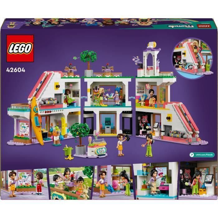 LEGO 42604 Friends Heartlake City Mall, Muñeca de Juguete para Niñas y Niños, Kit de Personajes 5 LEGO 42604 Friends Heartlake City Mall, Muñeca de Juguete para Niñas y Niños, Kit de Personajes 5