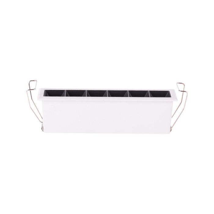Foco Downlight LED 8W 612Lm 4200ºK Rectangular PRO SMD3030 50.000H [JW-8W-M-W] 1