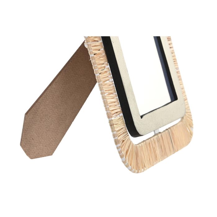 DKD Home Decor Marco de Foto 10x15 Colonial Natural Negro Madera/Fibra 1.5 x 23 x 18 cm (6 Unidades) 2