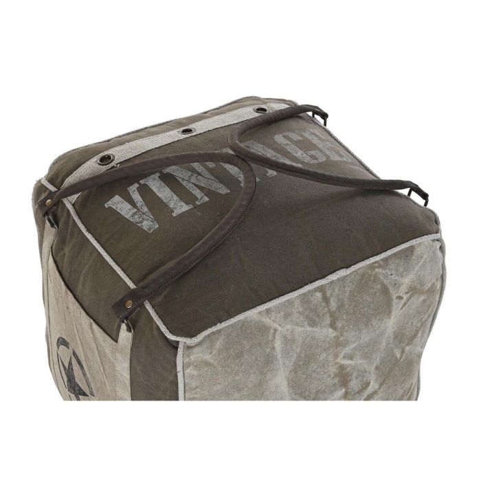 Cojin Suelo Vintage DKD Home Decor Gris 42 x 43 x 42 cm 1