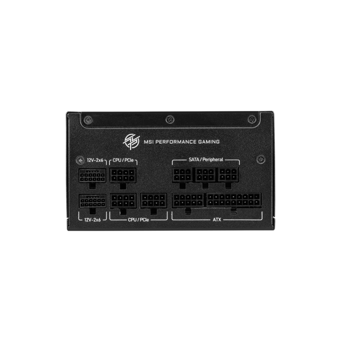 MSI MPG A850GS PCIE5 Fuente de Alimentación PC 850W ATX 80 PLUS Gold Totalmente Modular Negra 1