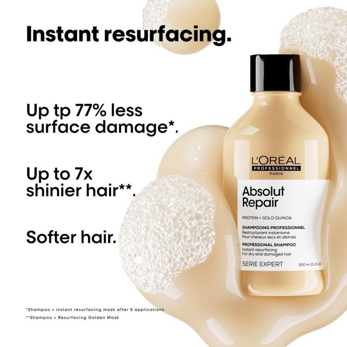 Champú Reestructurante L'Oreal Professionnel Paris ABSOLUT REPAIR 300 ml 9 Champú Reestructurante L'Oreal Professionnel Paris ABSOLUT REPAIR 300 ml 9