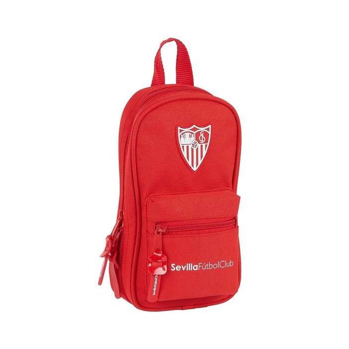 Plumier Mochila Sevilla Fútbol Club M847 Rojo 12 x 23 x 5 cm