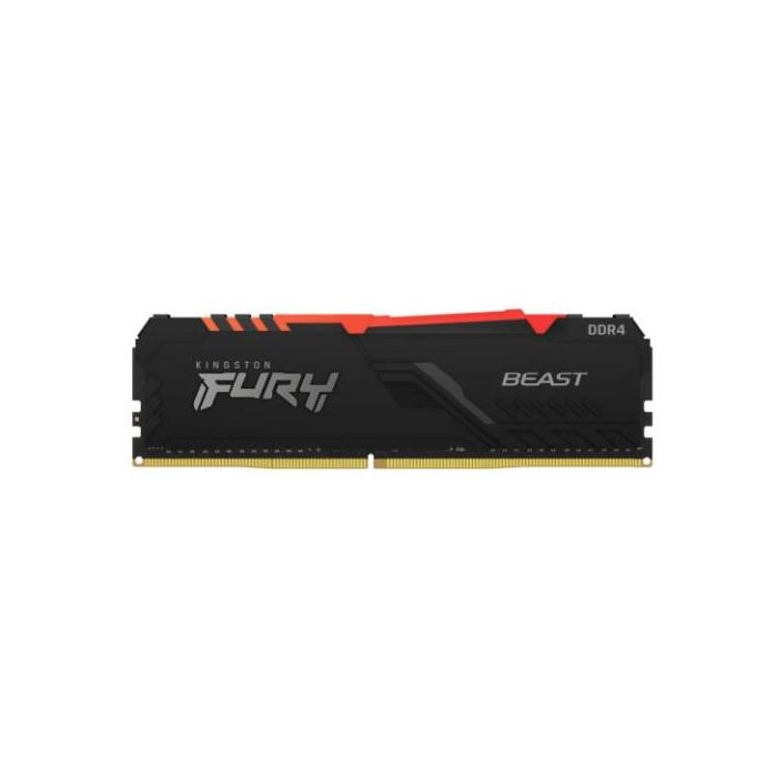 Memoria RAM Kingston FURY Beast RGB 2 x 8GB/ DDR4/ 3200MHz/ 1.35V/ CL16/ DIMM