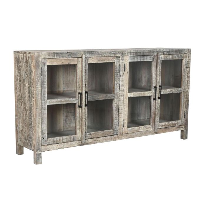 Aparador Home ESPRIT Blanco Marrón Madera Reciclada 170 x 40 x 90 cm Aparador Home ESPRIT Blanco Marrón Madera Reciclada 170 x 40 x 90 cm