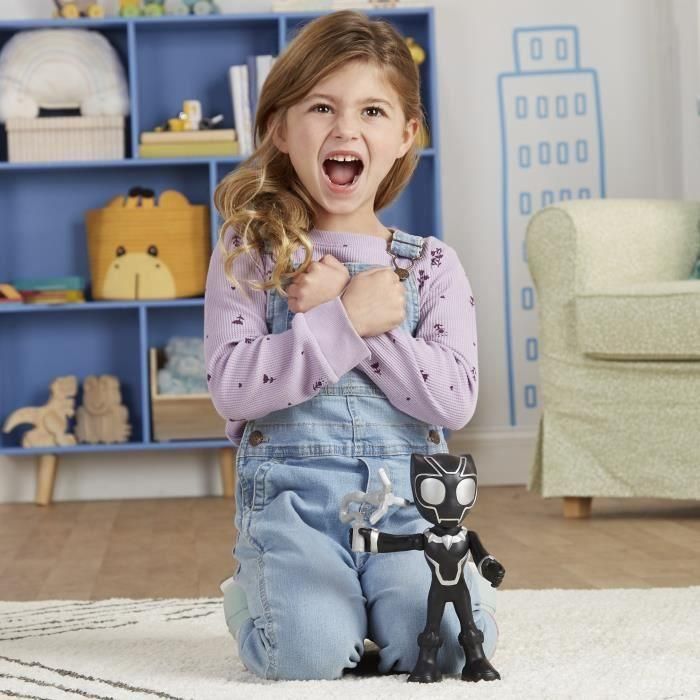 Hasbro AUC1691780584053 Figura de Acción Spider-Man 9 Pulgadas, Spider-Man y sus Increíbles Amigos, Juguete Superhéroe Preescolar 3+ Años 4