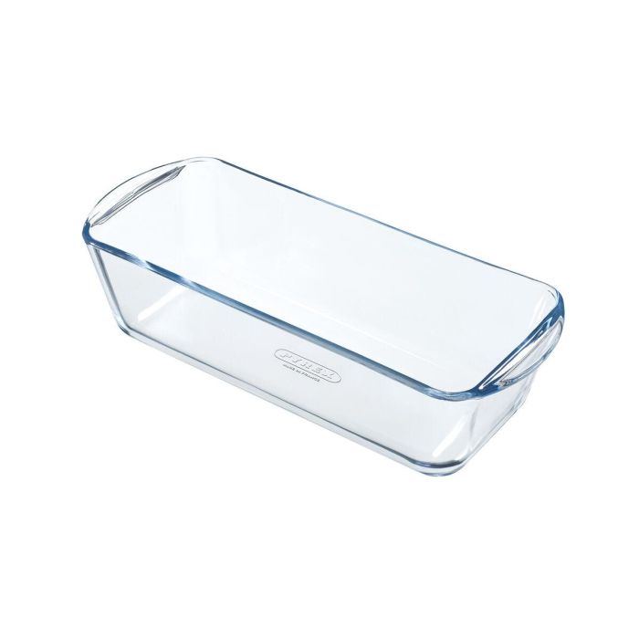 Molde para Horno Pyrex Classic Vidrio Rectangular Transparente Vidrio 28 x 11 x 8 cm (4 Unidades) 1