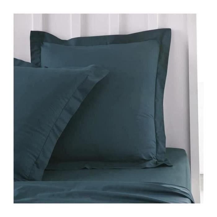 Concasa de almohada de almohada hoy esencial - 63 x 63+5 cm - 100% una algodón - pavo real 1 Concasa de almohada de almohada hoy esencial - 63 x 63+5 cm - 100% una algodón - pavo real 1