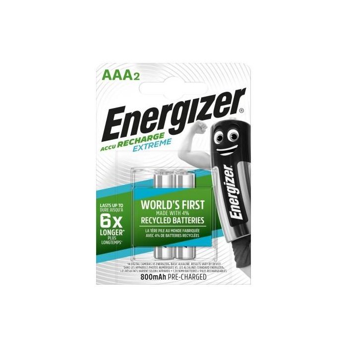 Energizer Extreme 800 Mah Hr03 Bl2 ENE300624300 Energizer Extreme 800 Mah Hr03 Bl2 ENE300624300
