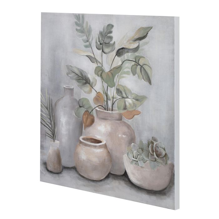 Cuadro Cottage DKD Home Decor Marron Gris 3.7 x 80 x 80 cm (2 Unidades) 2 Cuadro Cottage DKD Home Decor Marron Gris 3.7 x 80 x 80 cm (2 Unidades) 2