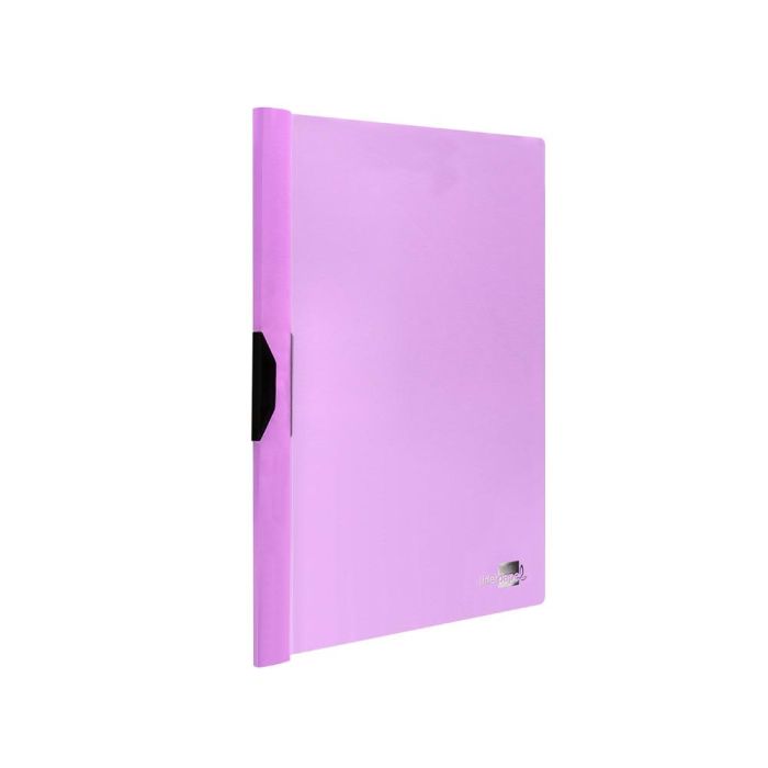 Carpeta Liderpapel Dossier Pinza Lateral Polipropileno Din A4 Lavanda Opaco 30 Hojas Pinza Deslizante 3