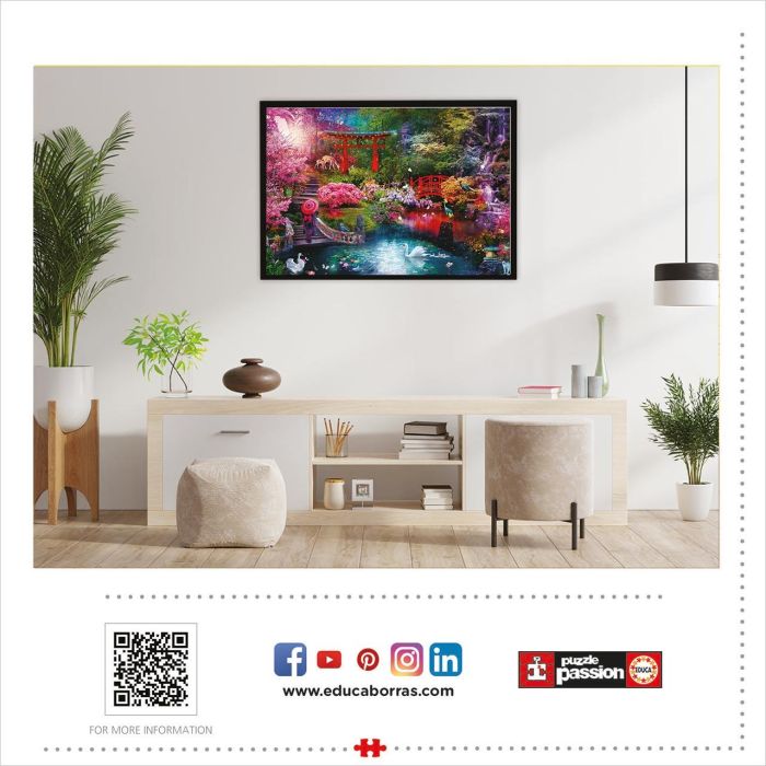 Educa Puzzle Jardín Japonés 3000 Piezas 3