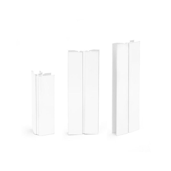 DUVER H144 Ángulo Flexible 90º Blanco para Zócalo 1 DUVER H144 Ángulo Flexible 90º Blanco para Zócalo 1