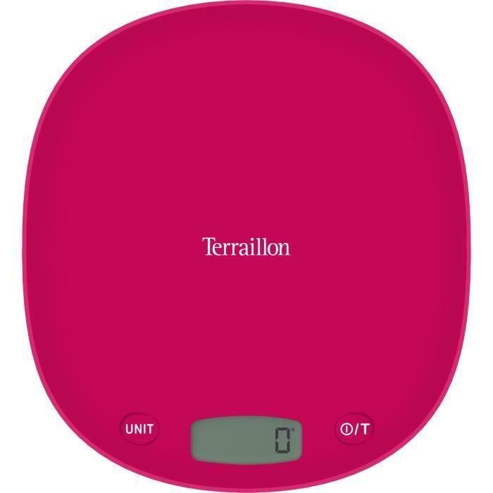 Terraillon TER3094570141338 Báscula de Cocina Electrónica Macaron One Cherry Capacidad 3 kg, Graduación 1 g, Conversión Líquidos Terraillon TER3094570141338 Báscula de Cocina Electrónica Macaron One Cherry Capacidad 3 kg, Graduación 1 g, Conversión Líquidos