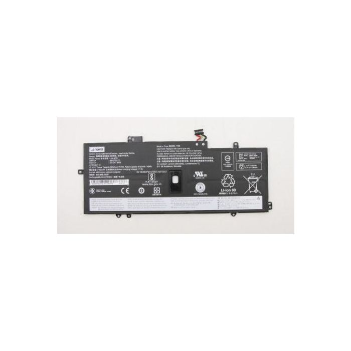 Lenovo Internal lithium-ion battery, 51Wh capacity, 15.4V voltage, compatible with Lenovo ThinkPad Carbon X1 7th and 8th gen.