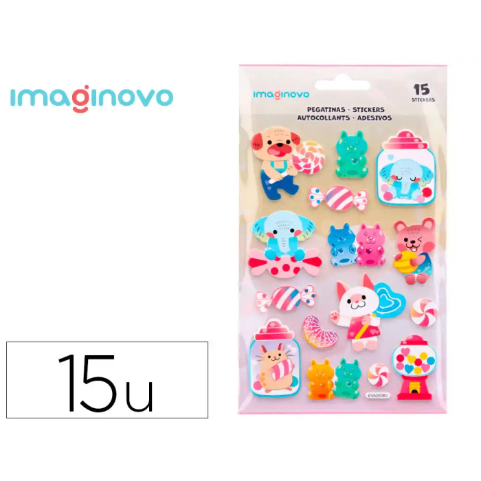Imaginovo Magic Dreams Dulces Pegatinas con Relieve 210x130 mm 0 Imaginovo Magic Dreams Dulces Pegatinas con Relieve 210x130 mm 0