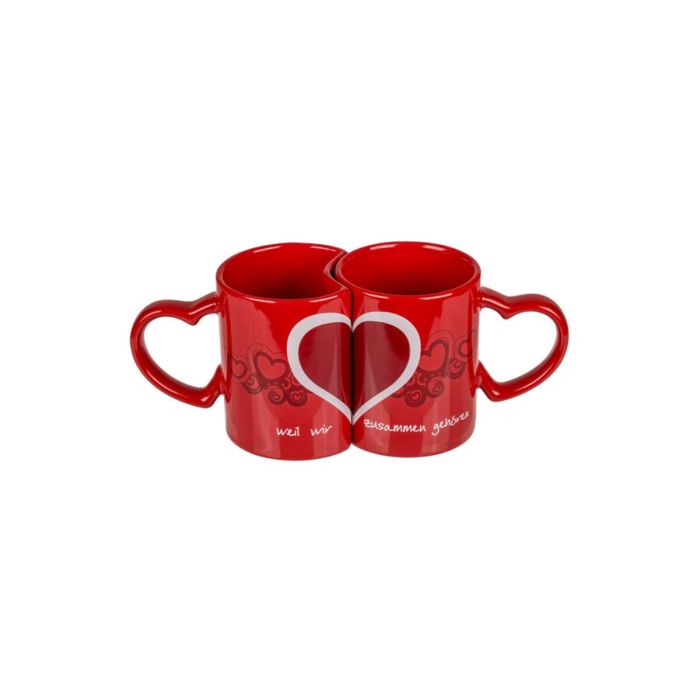 Juego de Tazas Out of the Blue Rojo (2 Unidades) 2 Juego de Tazas Out of the Blue Rojo (2 Unidades) 2